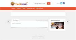 Desktop Screenshot of mealdeals.com